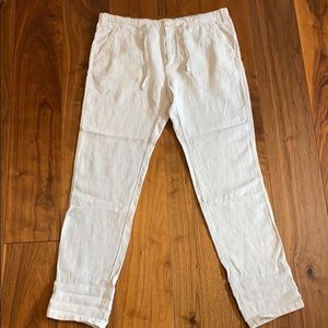 Hartford active classics cotton linen pants